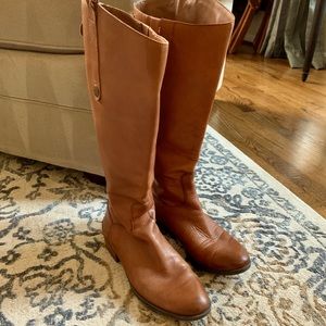 Sam Edelman wide calf knee high riding boots